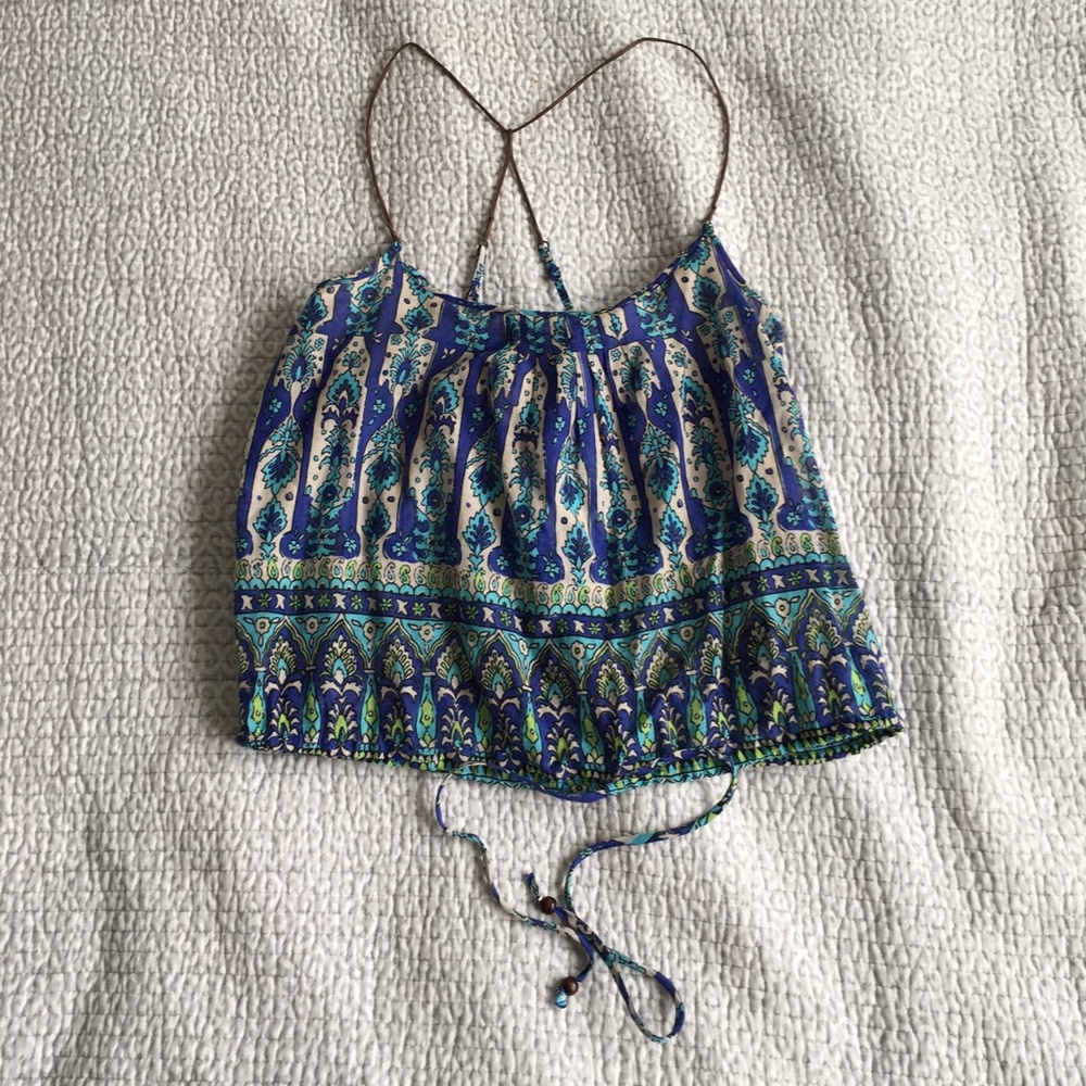 Forever 21 Strappy Beaded Tank